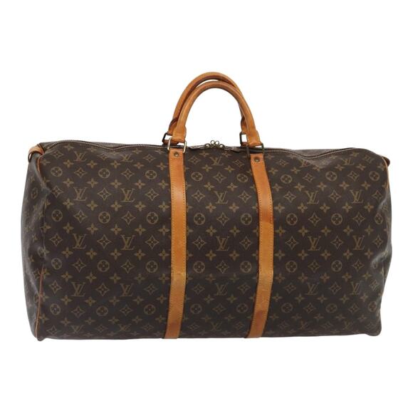 LOUIS VUITTON Monogram Keepall 60 Boston Bag M41422 - Picture 1 of 16